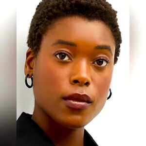 MM Lafleur Small Claressa black Earrings authentic✅ 20mm 2cm mm.lafleur